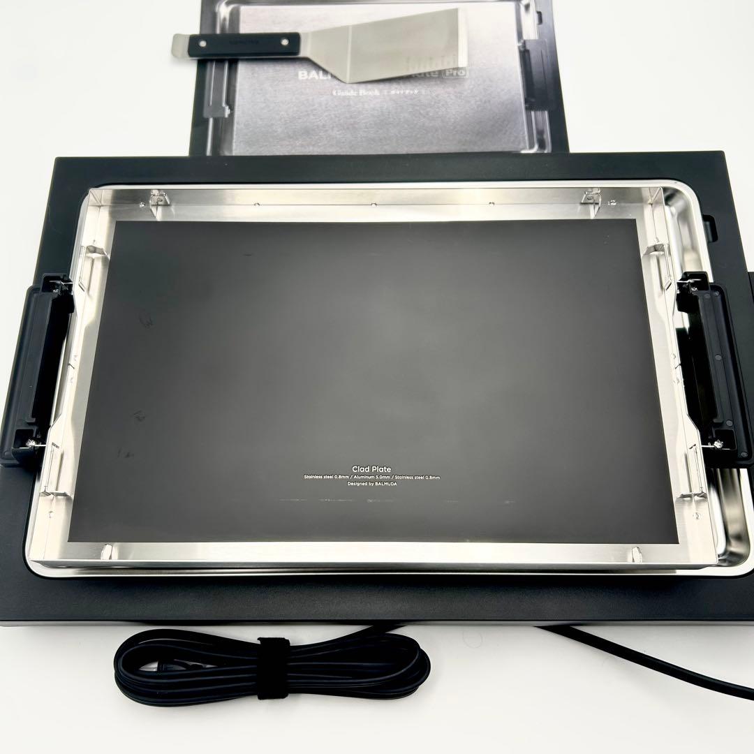 【新品未使用】バルミューダ　ザプレート プロ K10A-BK