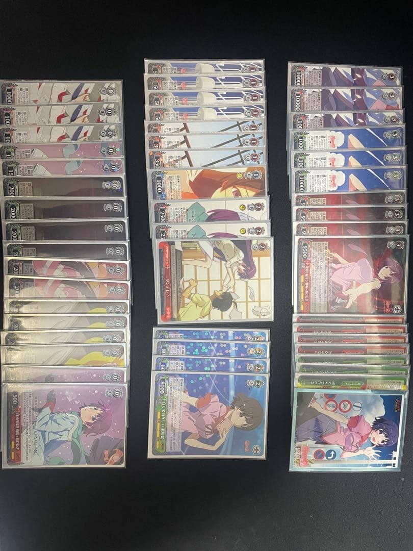 ヴァイスシュヴァルツ　化物語　デッキ