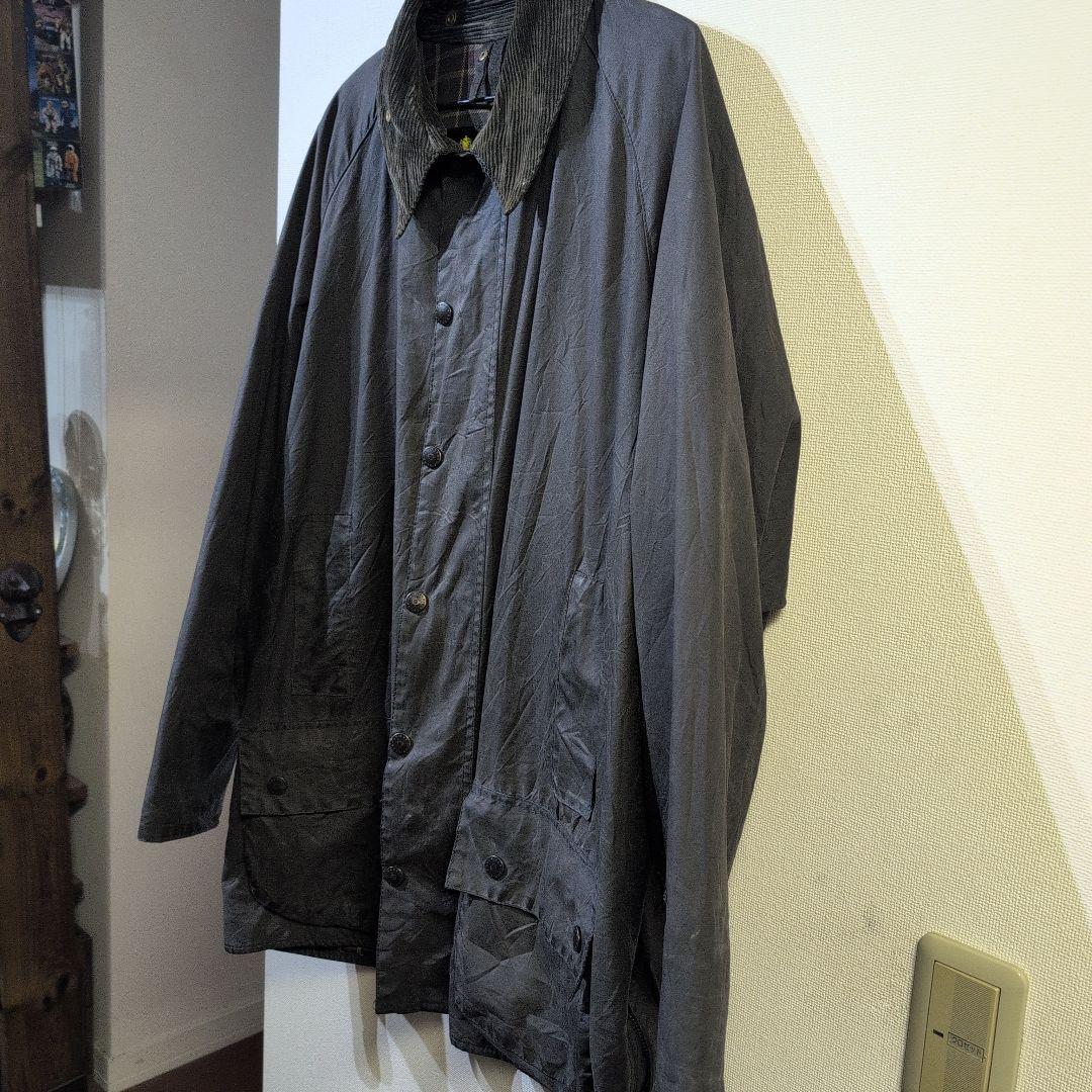 ワンコBarbour BEAUFORTチャコールブラックc50