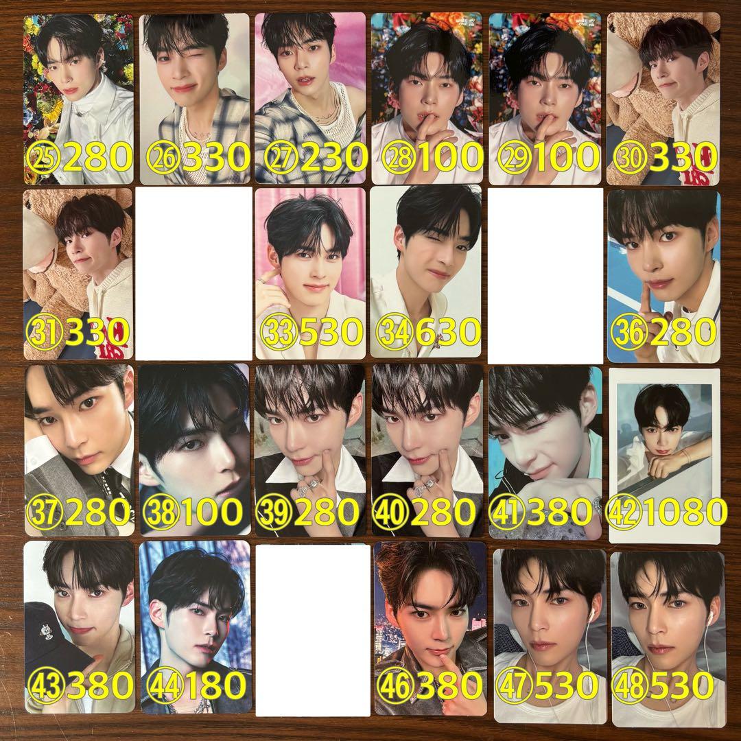 ハンビン ソンハンビン ソン・ハンビン トレカ まとめ売り ばら売り可