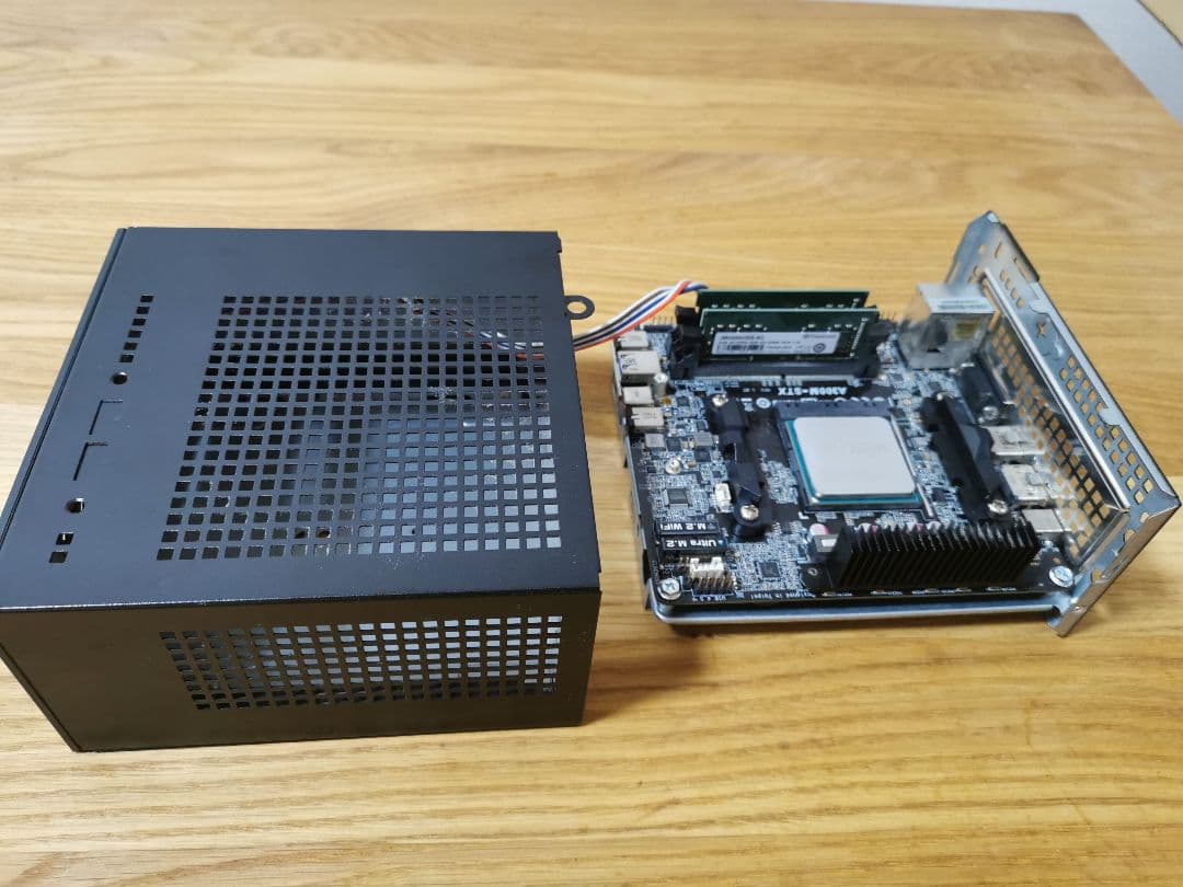 deskmini A300 CPU&メモリ付属