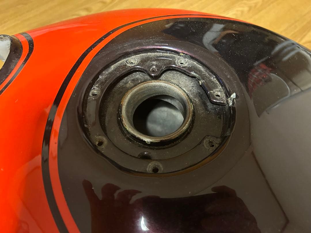 KAWASAKI ゼファーx タンク　火の玉