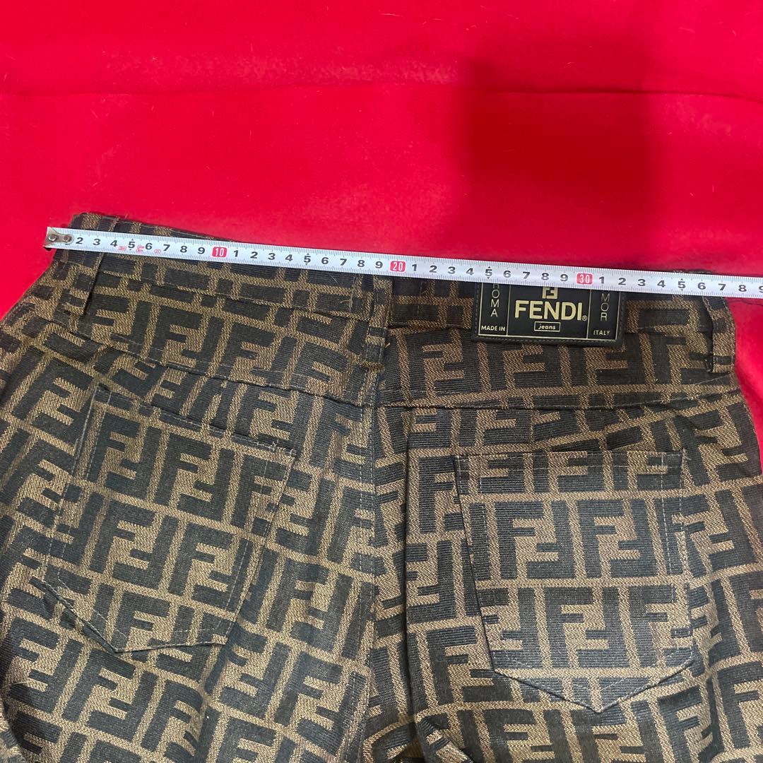 希少 レア フェンディ パンツ FENDI メンズ　レディース　ズッカ柄