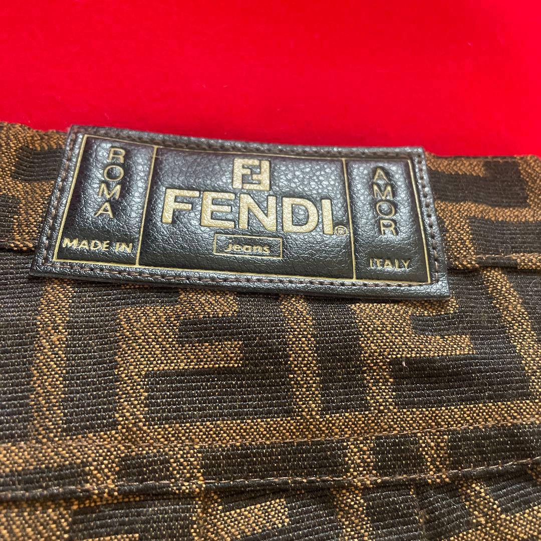 希少 レア フェンディ パンツ FENDI メンズ　レディース　ズッカ柄