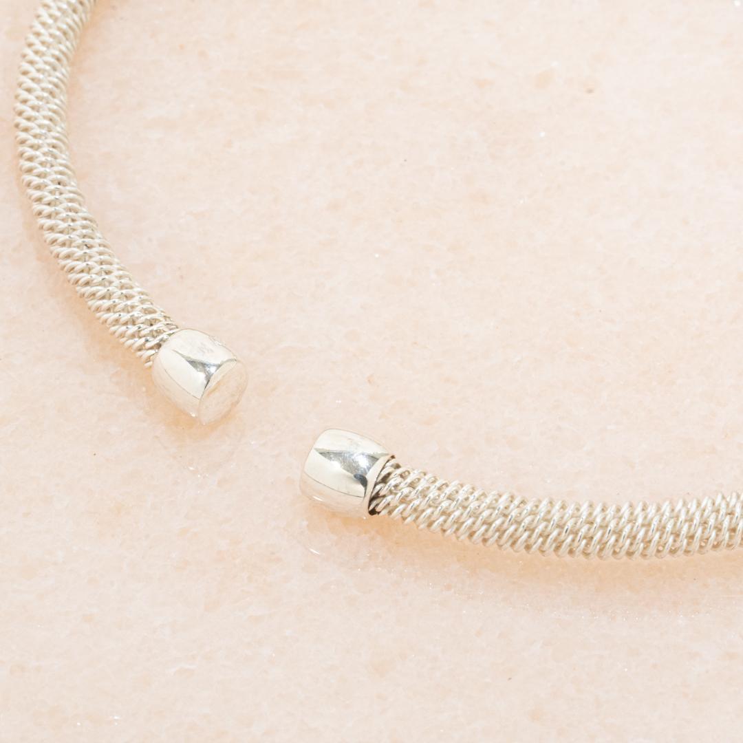 TIFFANY&Co. アトラス メッシュ サマセット カフ バングル