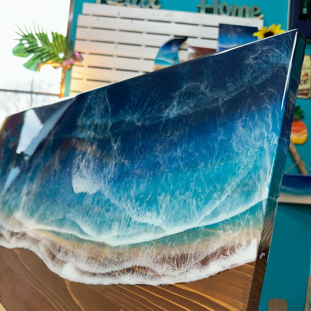 BIG BIG パネル No.200 オーシャンパネル　レジンアート　海アート
