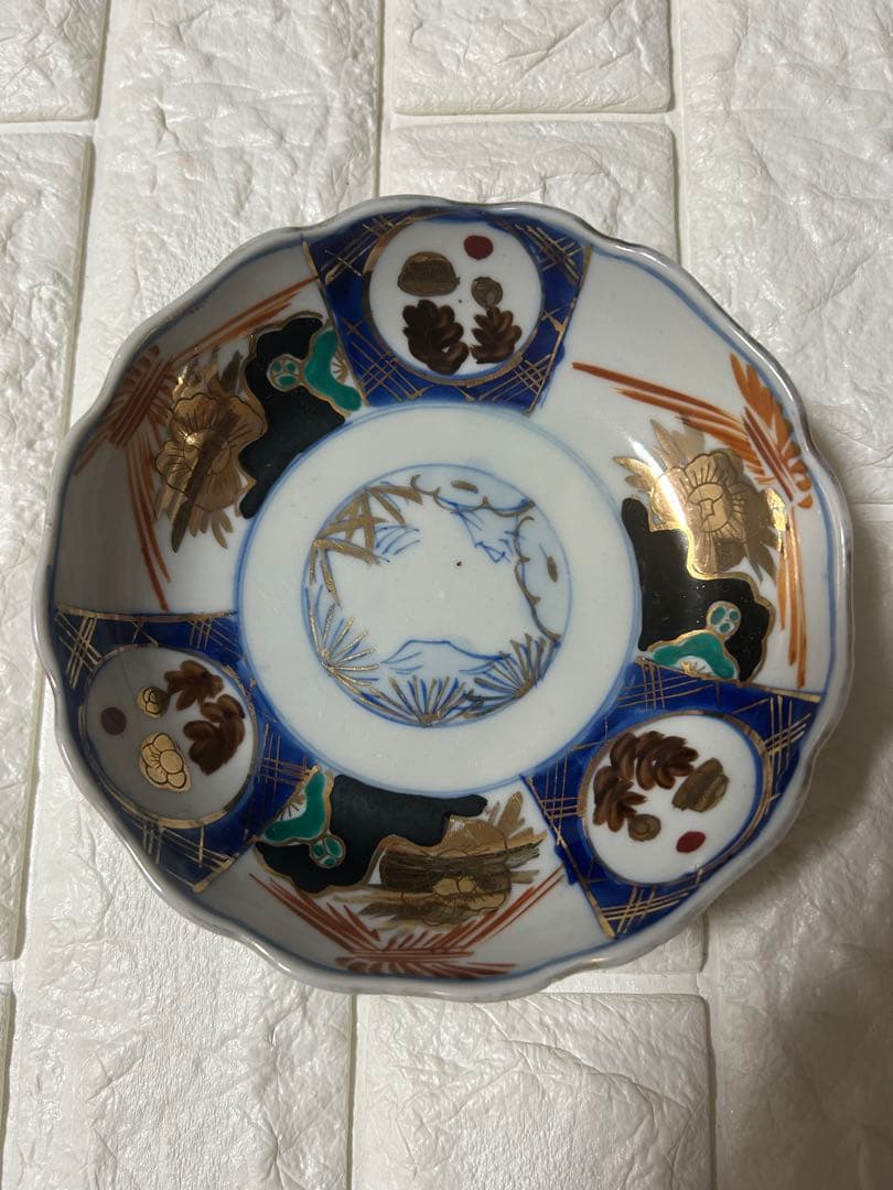 蔵出し　古伊万里　成果年製　なます皿　舟形さしみ皿　江戸時代