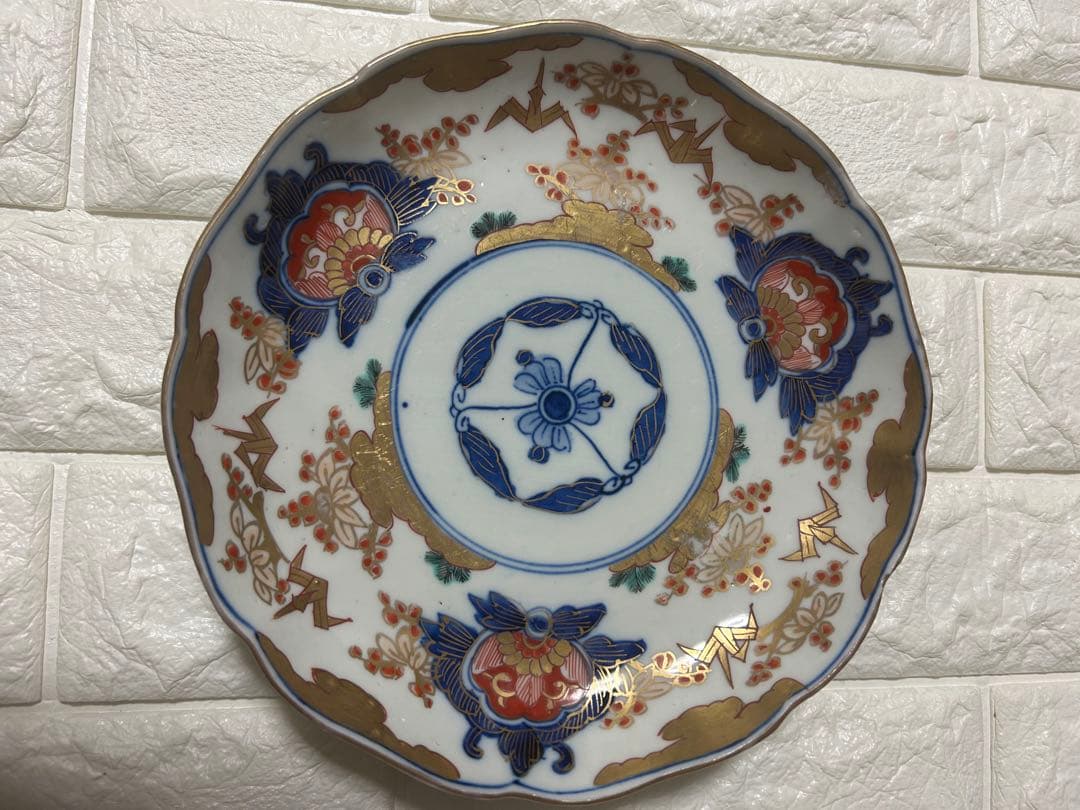 蔵出し　古伊万里　成果年製　なます皿　舟形さしみ皿　江戸時代