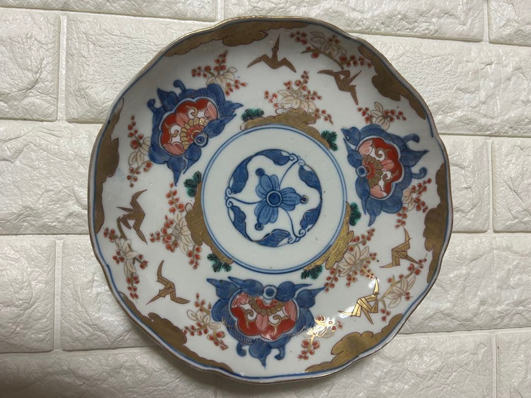 蔵出し　古伊万里　成果年製　なます皿　舟形さしみ皿　江戸時代