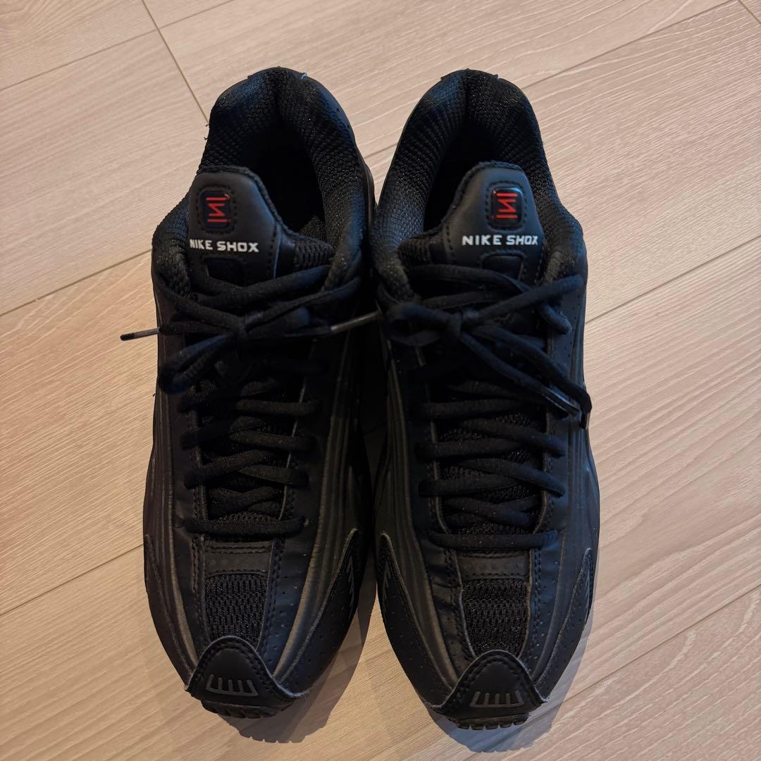 靴 Nike SHOX R4 BLACK