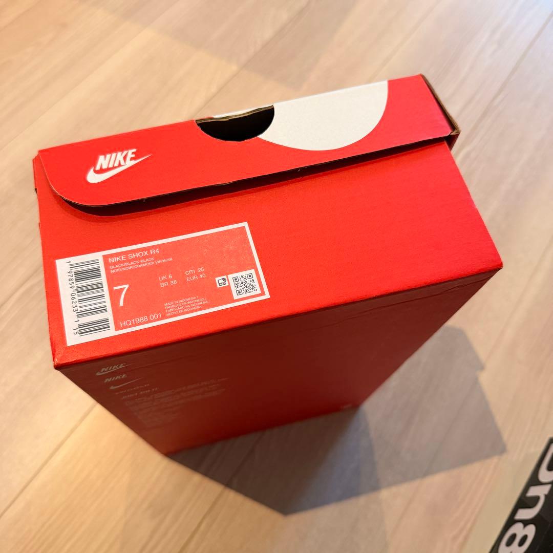 靴 Nike SHOX R4 BLACK