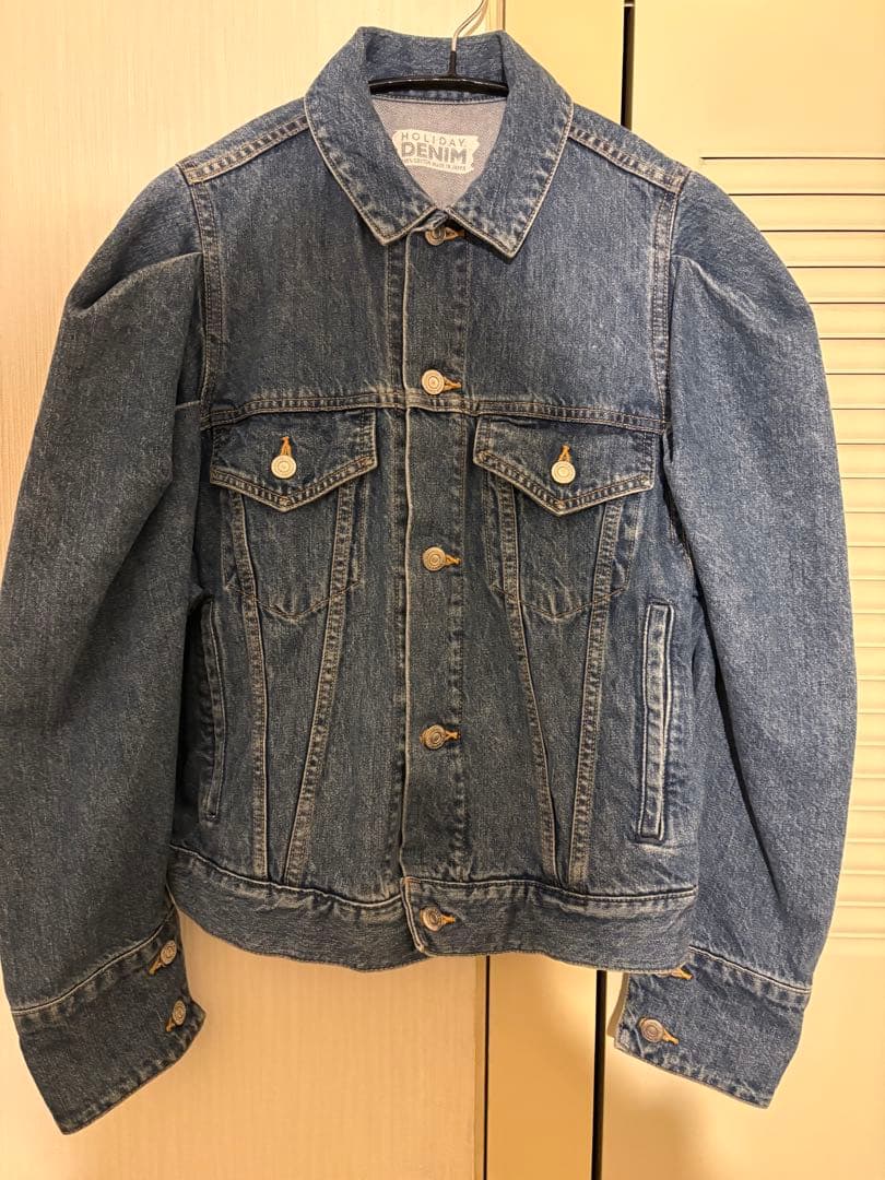 HOLIDAY パフスリーブデニムジャケット