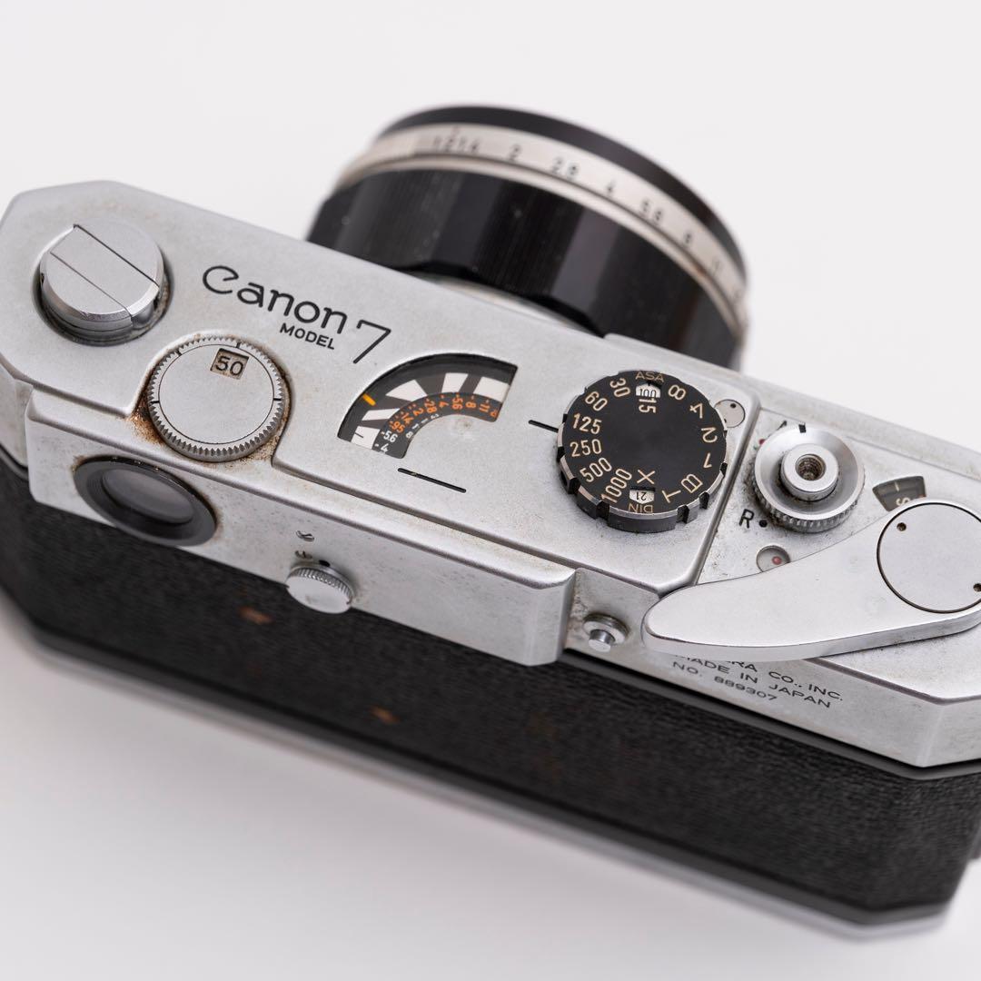 Canon model7 レンズ50mm 1:1.4