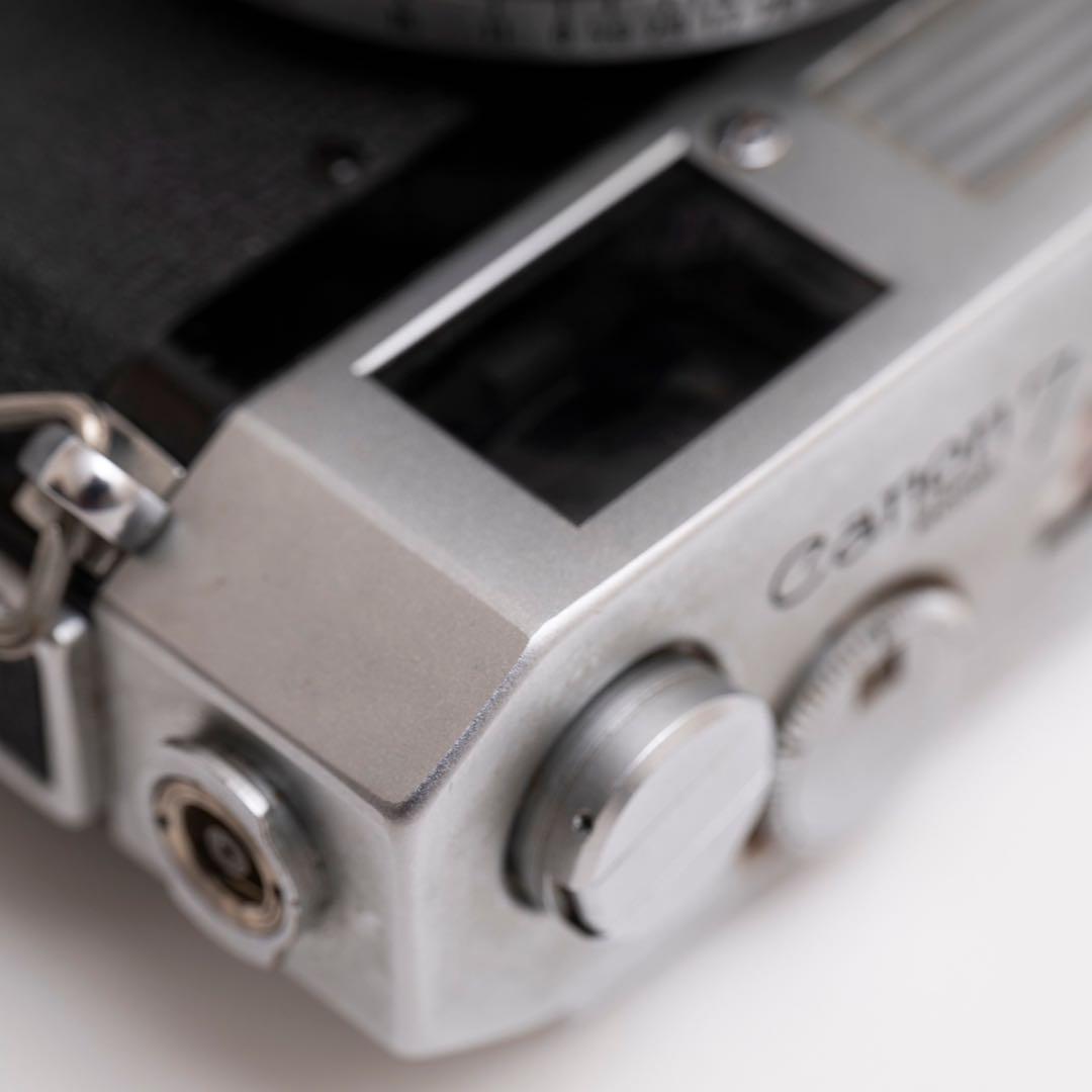 Canon model7 レンズ50mm 1:1.4