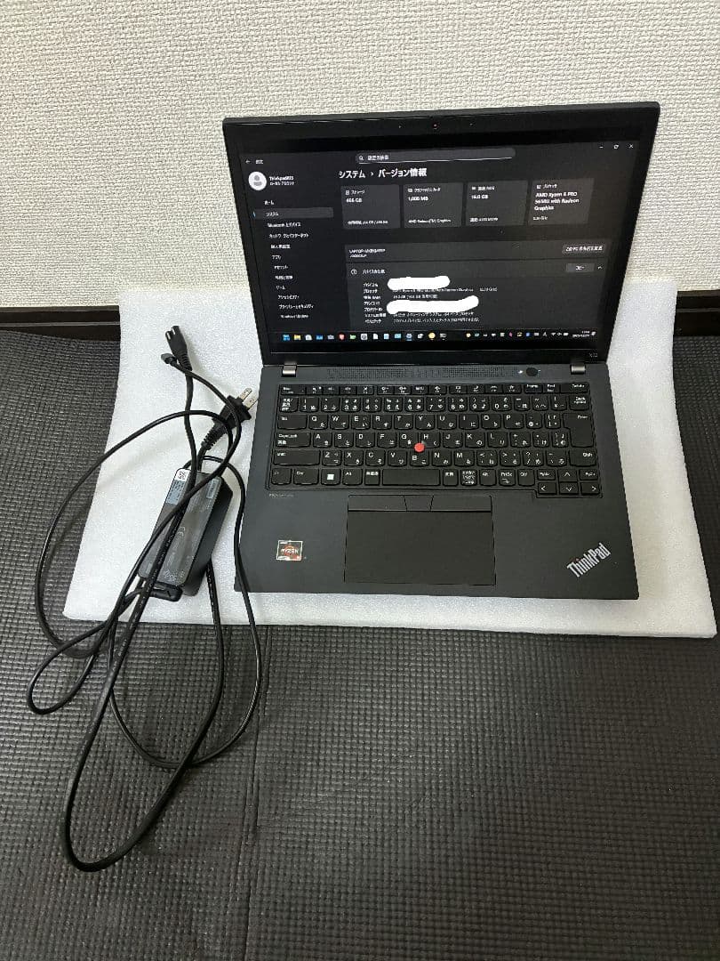 Windowsノート本体 Thinkpad X13 Gen2 16GB 512GB