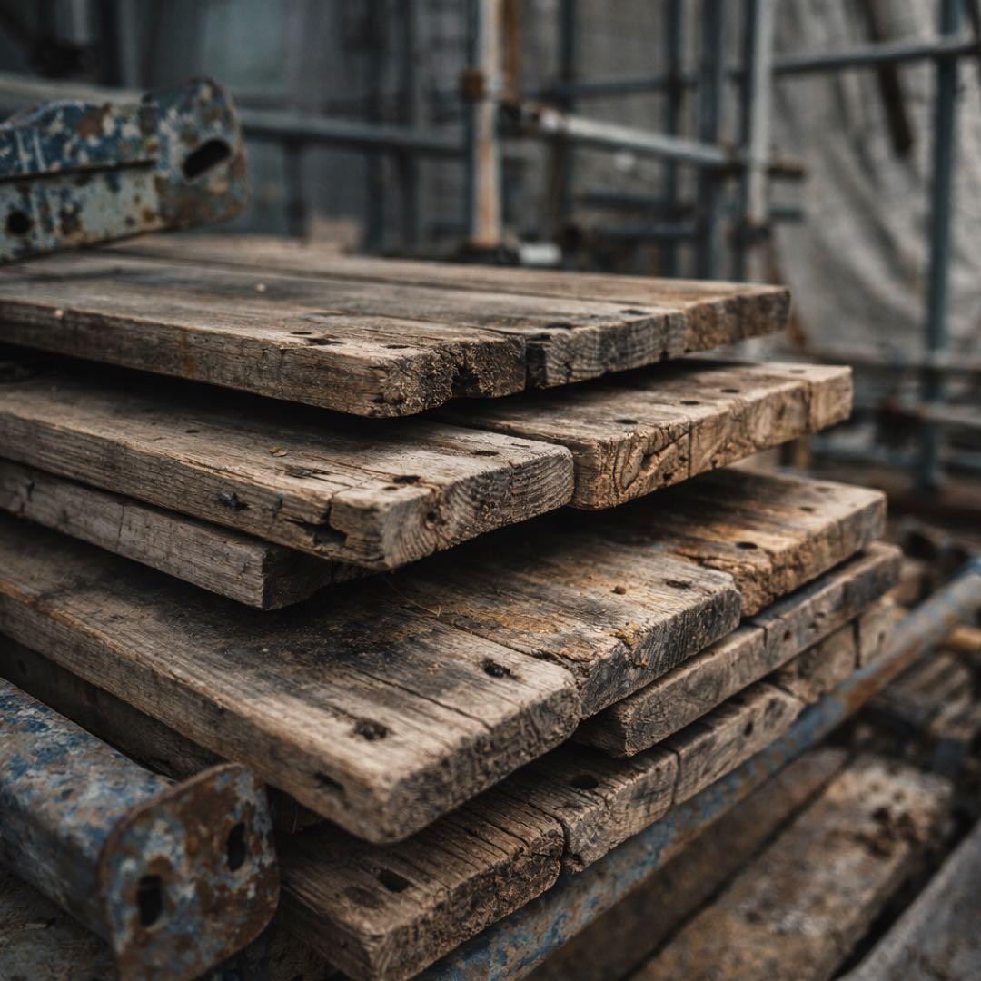 サイドテーブル 足場板古材 アイアン 丸型 35cm ヴィンテージ カフェ