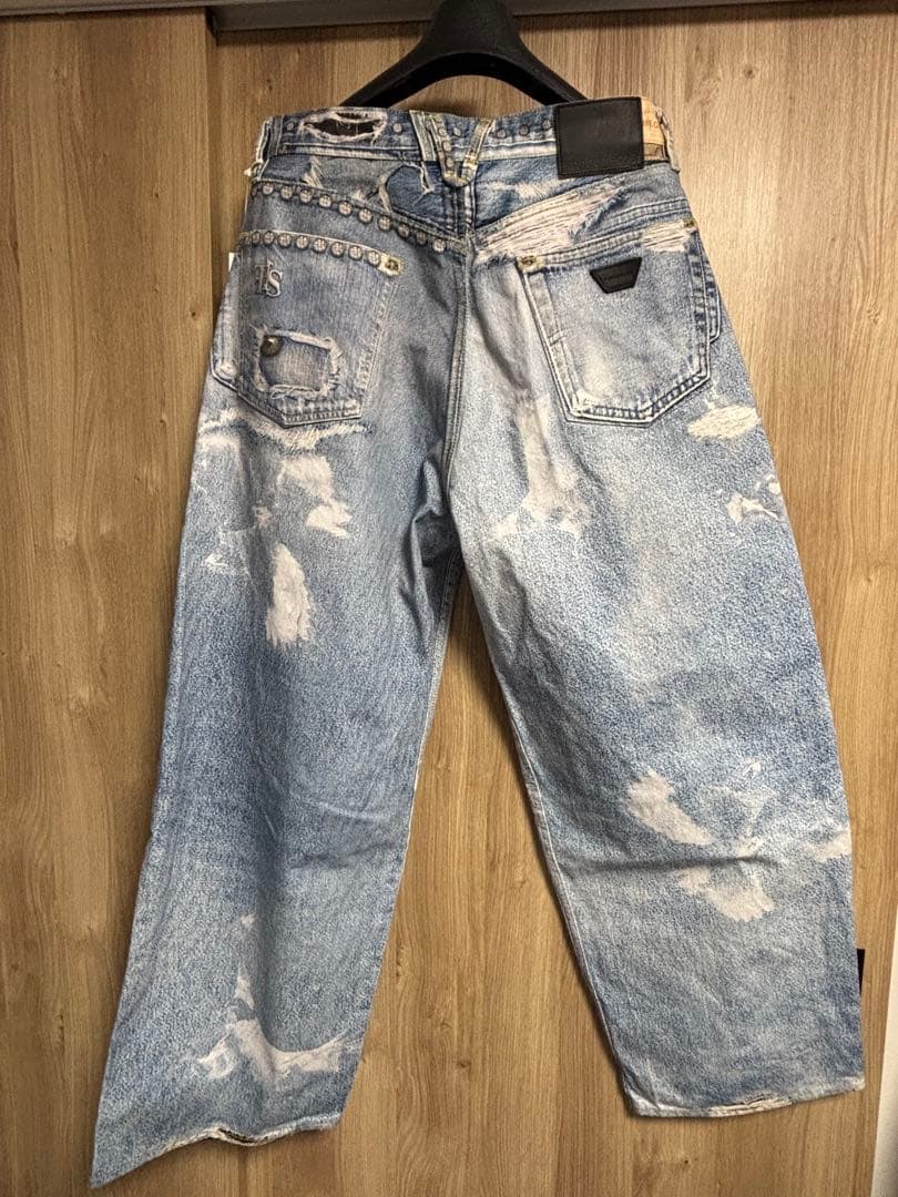 パンツ FORSOMEMONE XX EFFECT DENIM