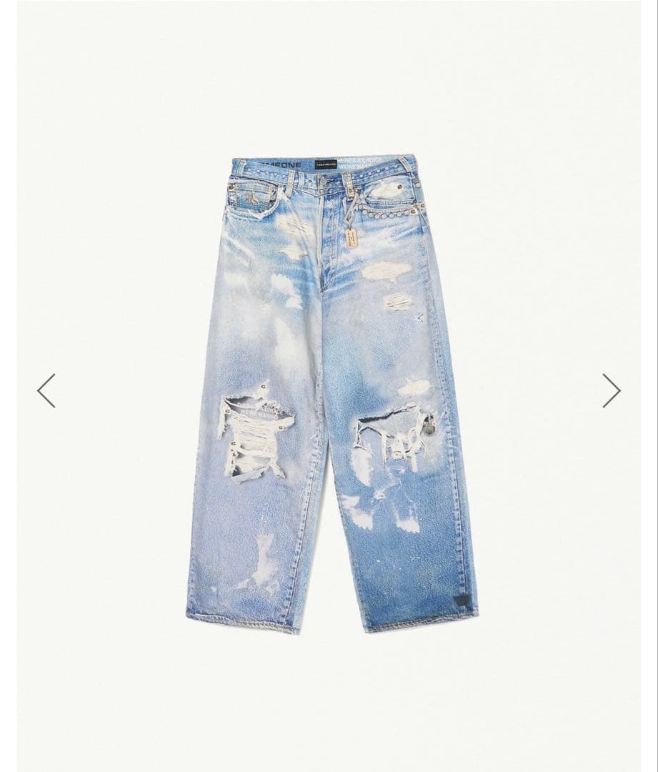 パンツ FORSOMEMONE XX EFFECT DENIM