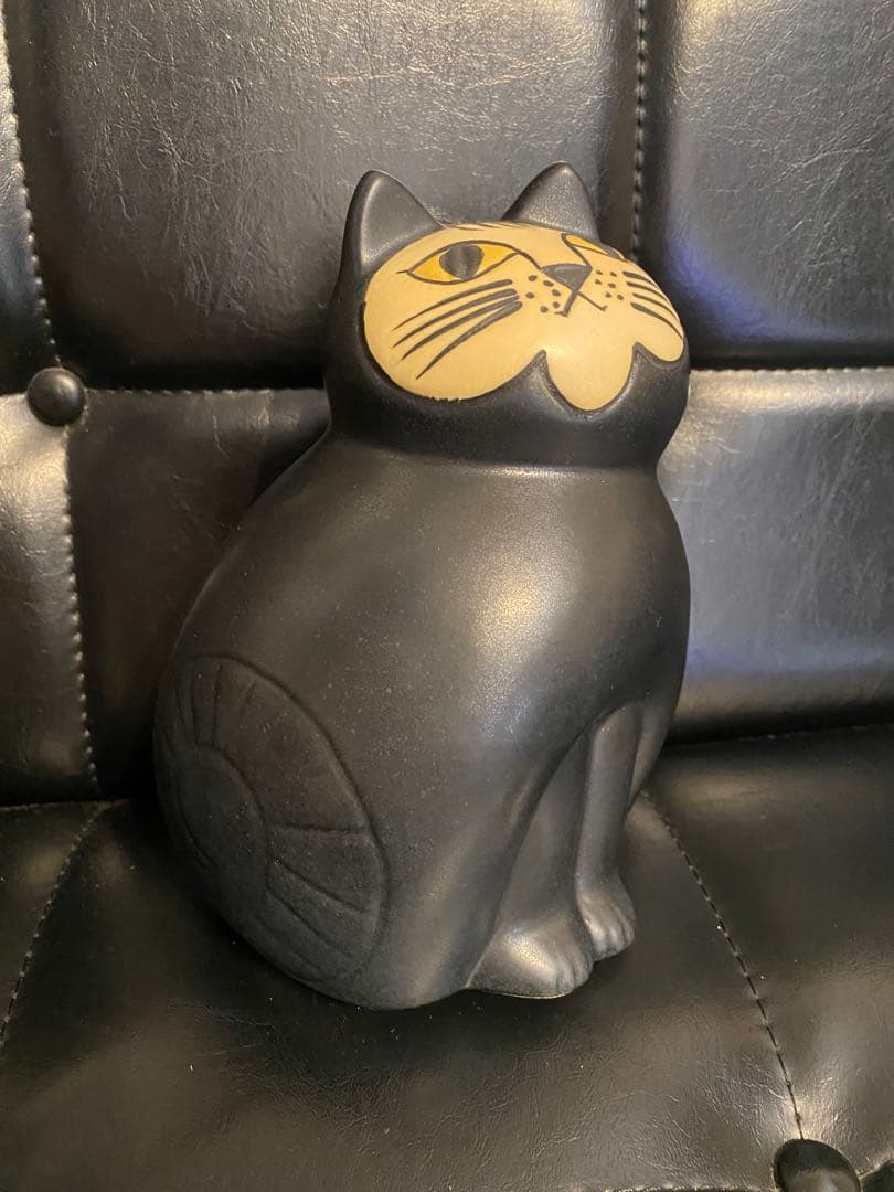 美品★リサラーソンミアMIA 猫の置物　ミディアム LISA LARSON