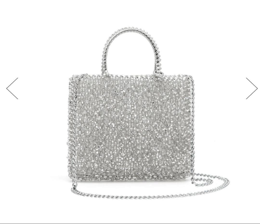 ANTEPRIMAワイヤーバッグ スタンダードミニアトゥーラ シルバー