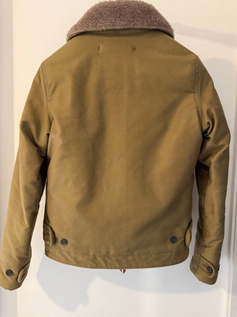 美品アイアンハート N1デッキジャケット L-ミディアム