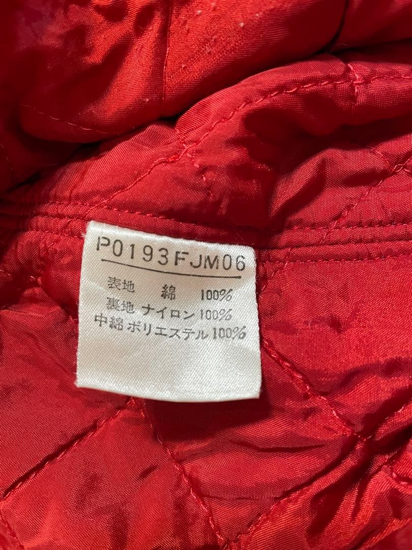 ピンクハウス　一輪薔薇　配色切り替え　パッチワークジャンパー