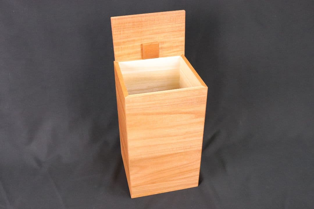 galbo◎【桐米びつ10キロ用】柿渋塗り桐米びつ　10キロ用　コシヒカリ