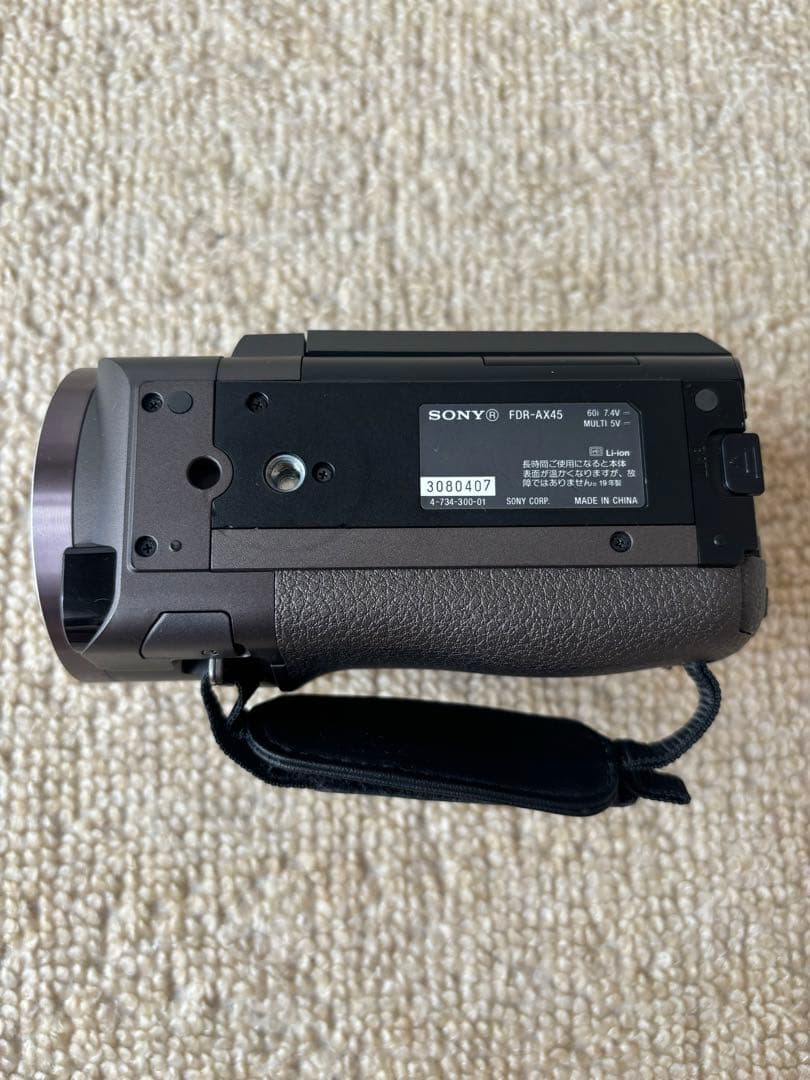 ソニー　SONY FDR-AX45　ビデオカメラ ≪箱付き≫ ブラウン