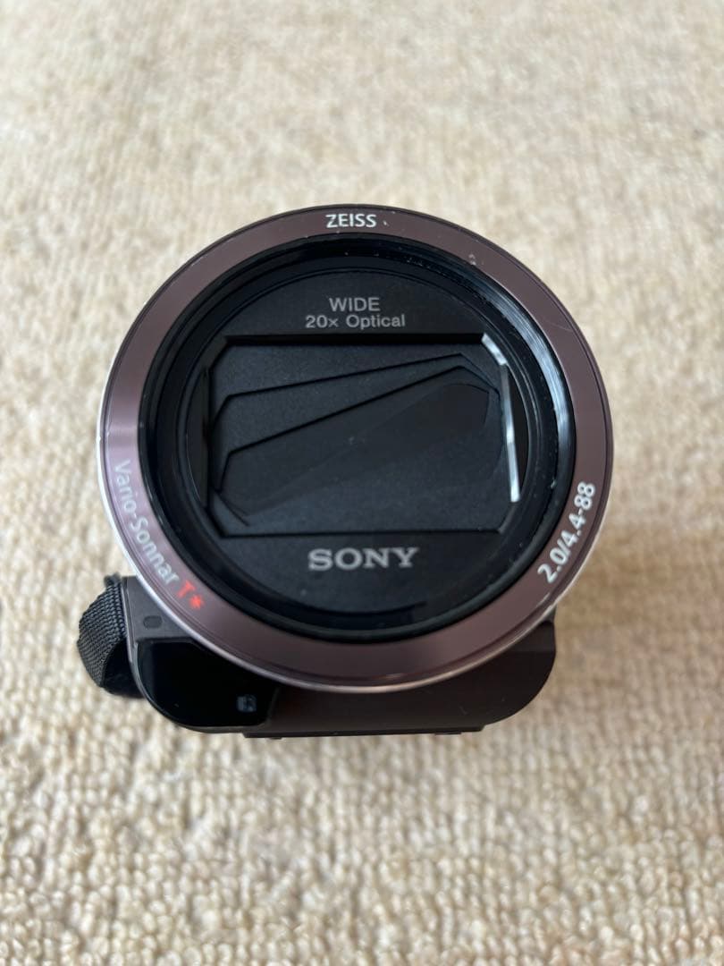 ソニー　SONY FDR-AX45　ビデオカメラ ≪箱付き≫ ブラウン