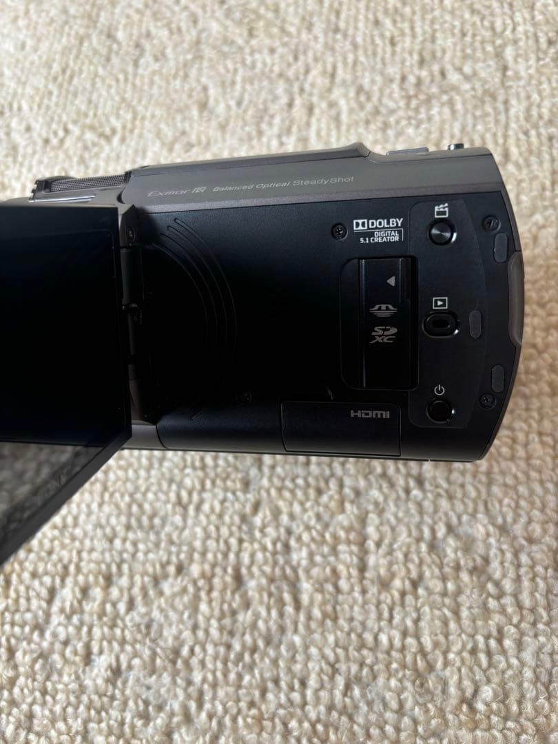 ソニー　SONY FDR-AX45　ビデオカメラ ≪箱付き≫ ブラウン