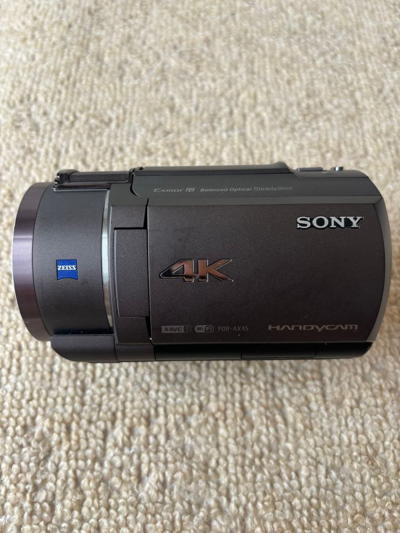 ソニー　SONY FDR-AX45　ビデオカメラ ≪箱付き≫ ブラウン