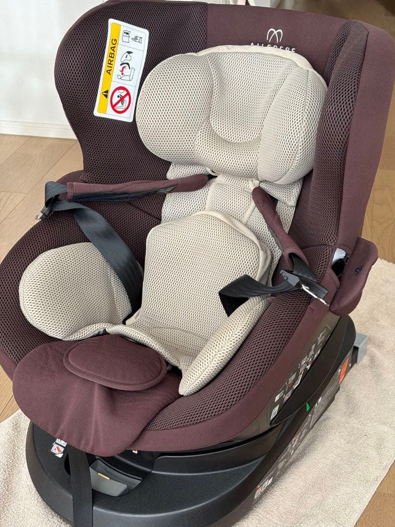 【美品】AILEBEBEエールべべ クルット4i チャイルドシート ISOFIX