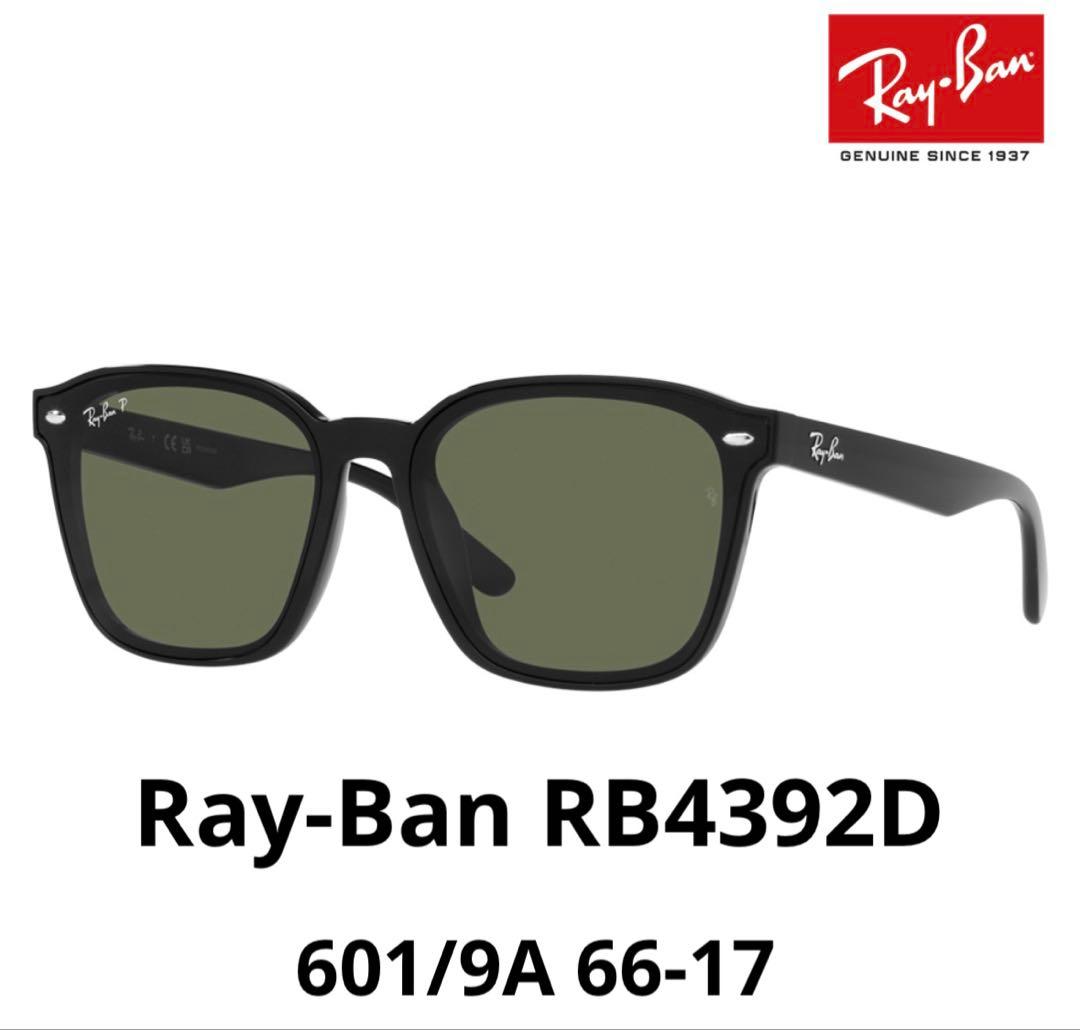 新品　レイバン サングラスRay Ban RB4392D 601/9A66-17