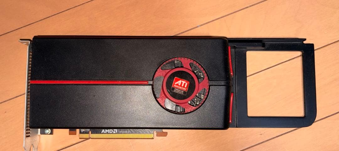 動作確認済みmac pro mid2012用 Radeon hd 5770