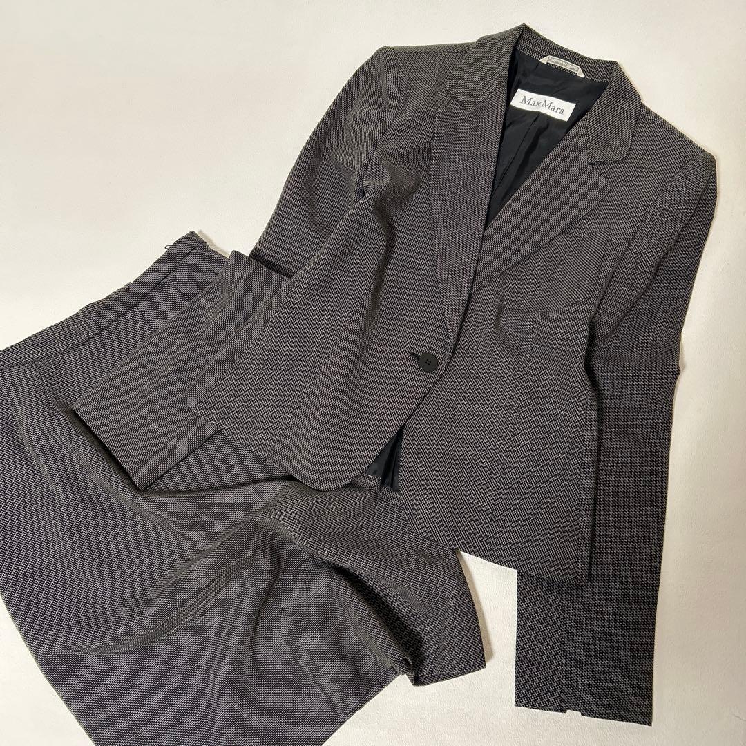 美品✨マックスマーラ 白タグ スーツ セットアップ ジャケット イタリア製