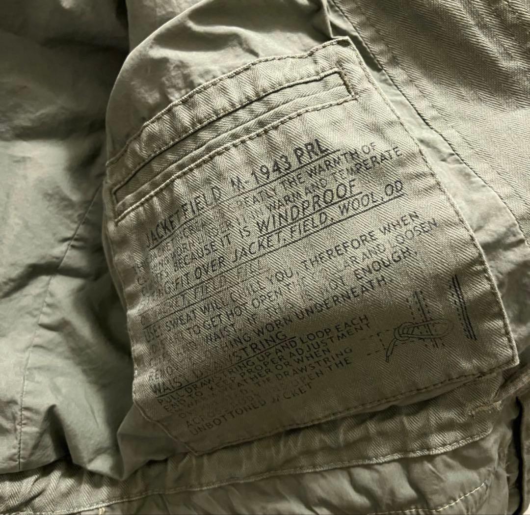 【Ralph Lauren】ミリタリージャケット PEACE (美品)