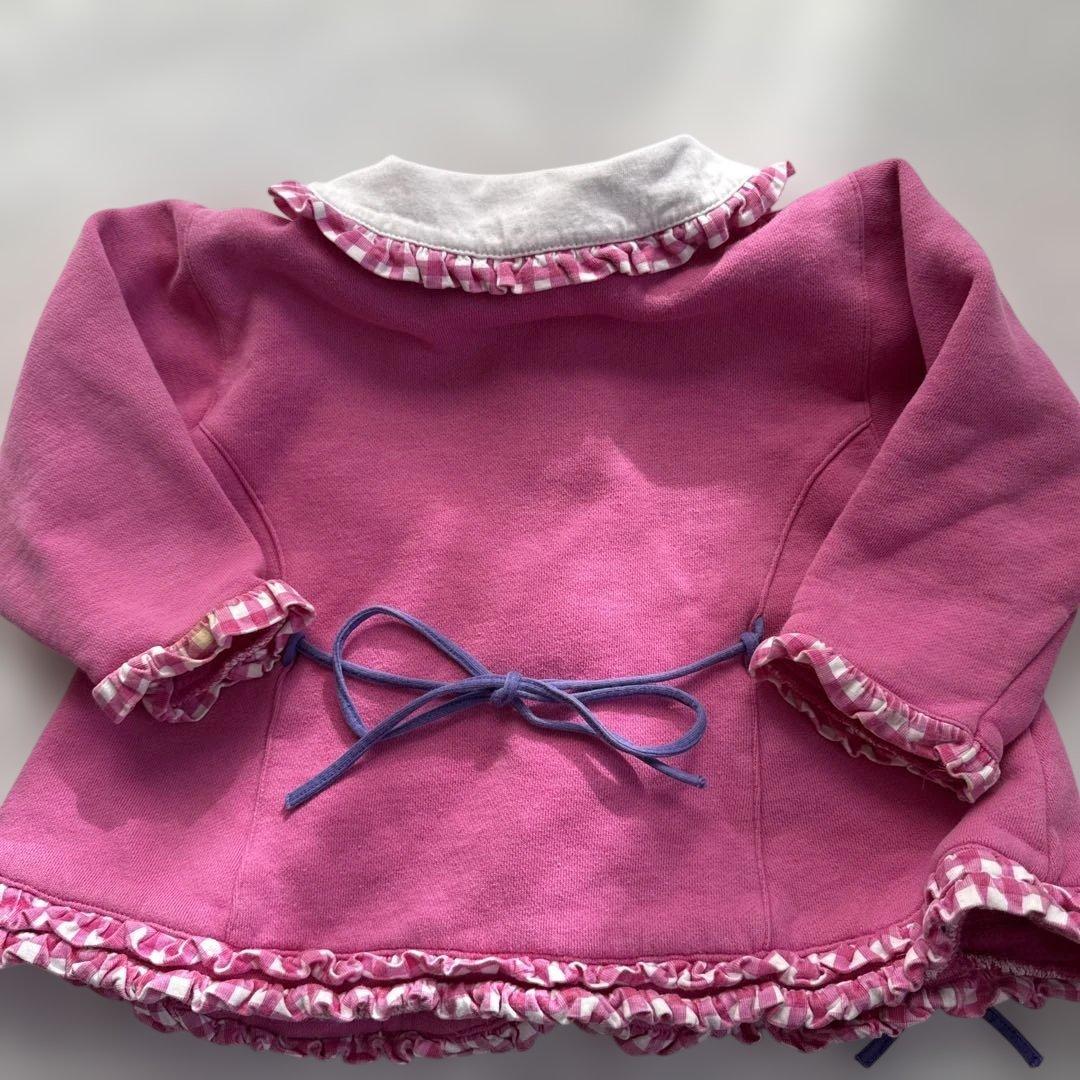 ミニー・マウス カーディガンとオーバーオールセット