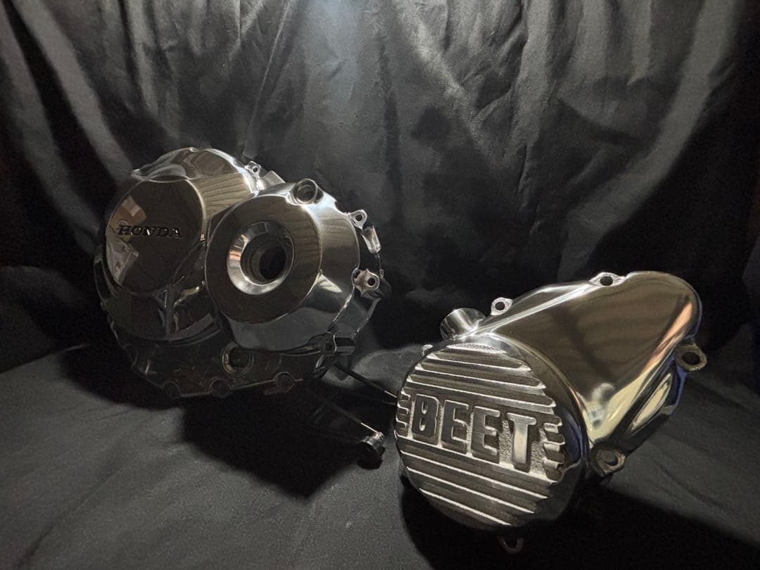 バフ工房 CB400SF NC42(NC31) クラッチカバー&スターターカバー