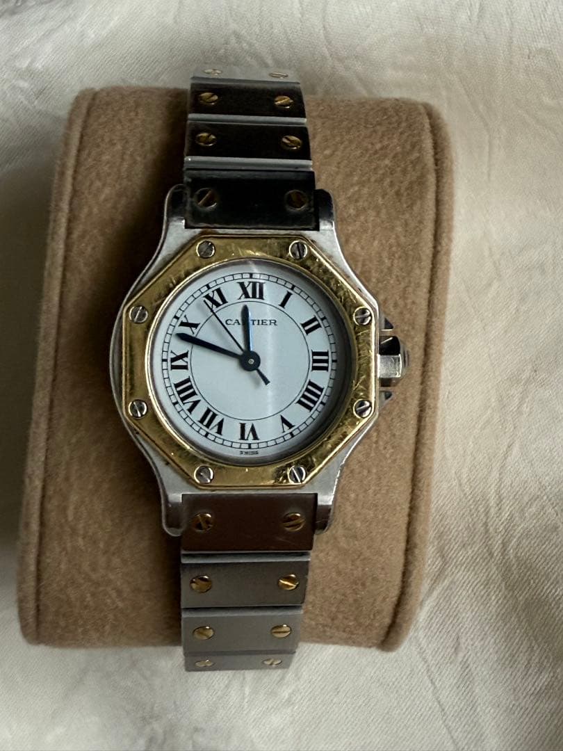 早い者勝ち！Cartier アナログ時計 シルバー/ゴールド