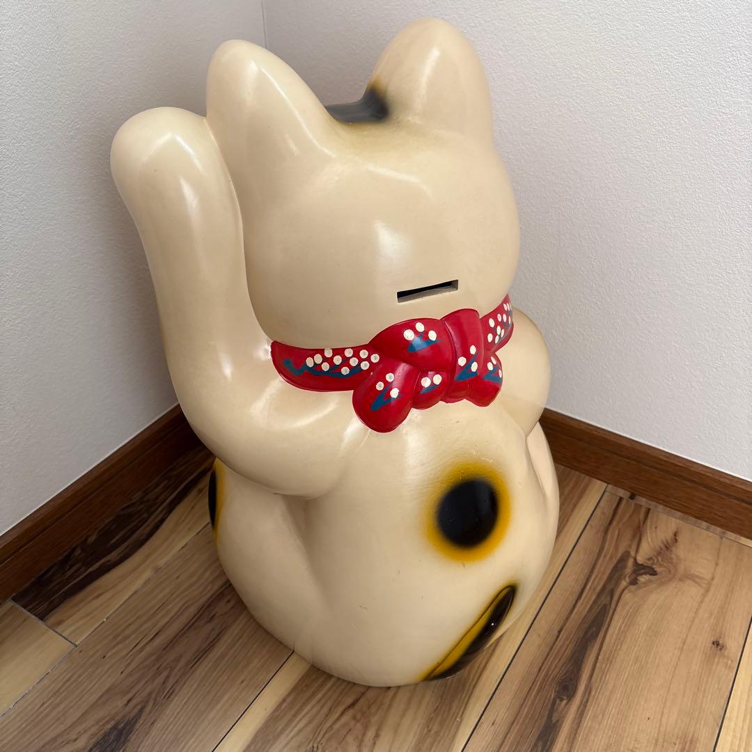 招き猫　貯金箱　超特大　44cm