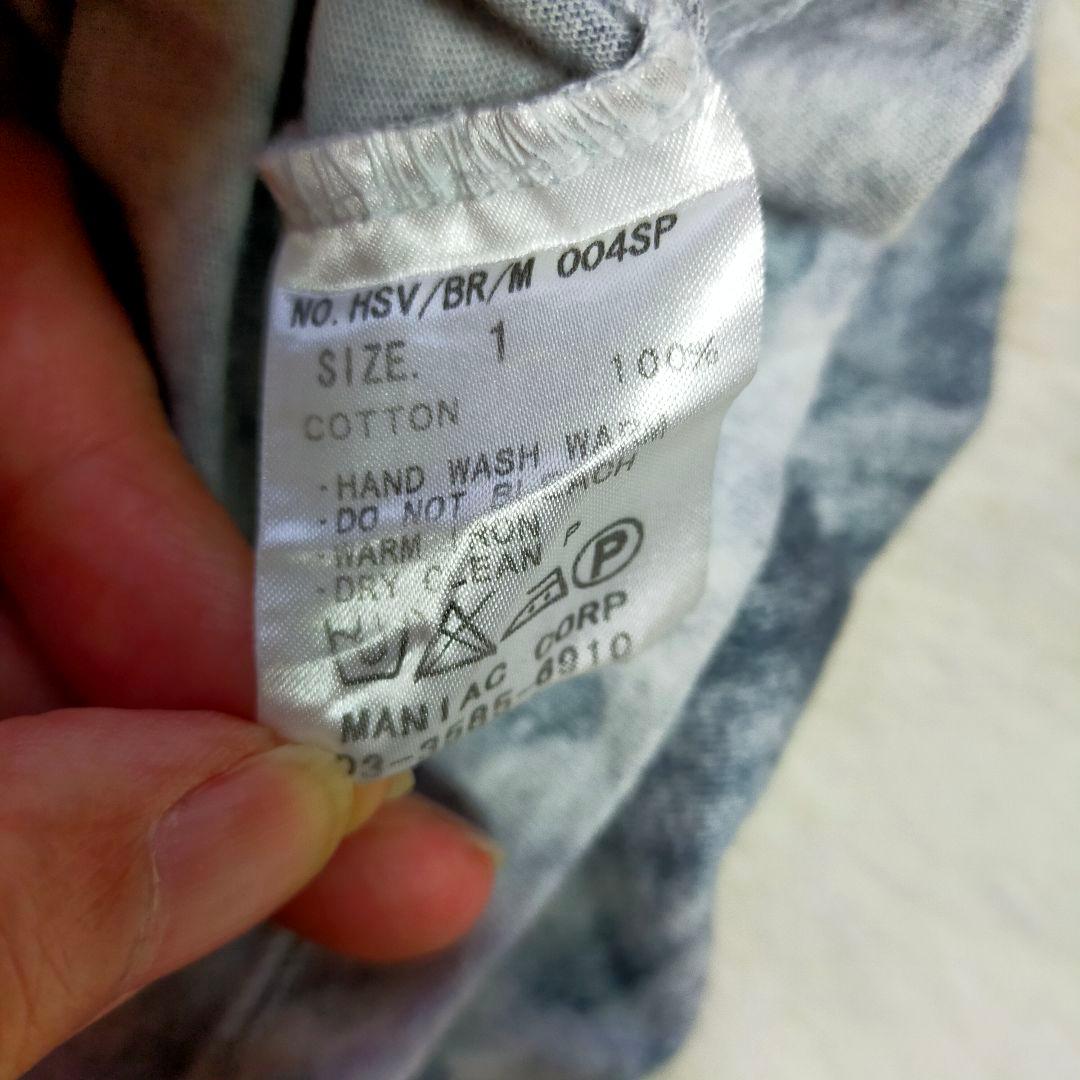 L.G.B ルグランブルー Vネック Tシャツ ダメージ加工 日本製