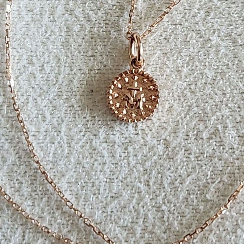 『haru』ユリ♡【ミントジャム】K10 ゴールド リバーシブル