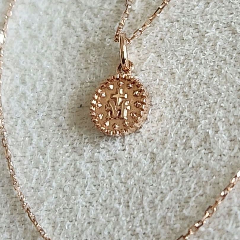 『haru』ユリ♡【ミントジャム】K10 ゴールド リバーシブル