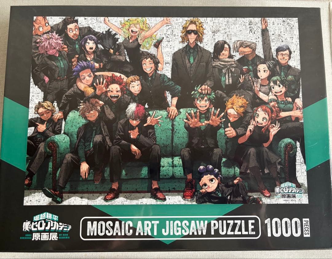 ヒロアカ原画展　 モザイクアートパズル フルカラーアートポード