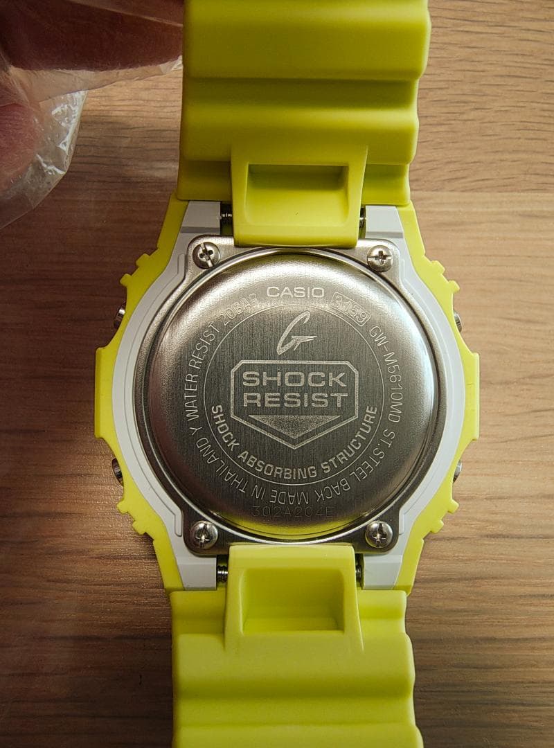 こに【Gショック】GW-M5610MD-9JF 黄色【美品状態良】
