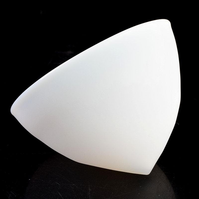 ガラス工芸　山巓堂　末國清吉作　台付盃　共箱　N　9128