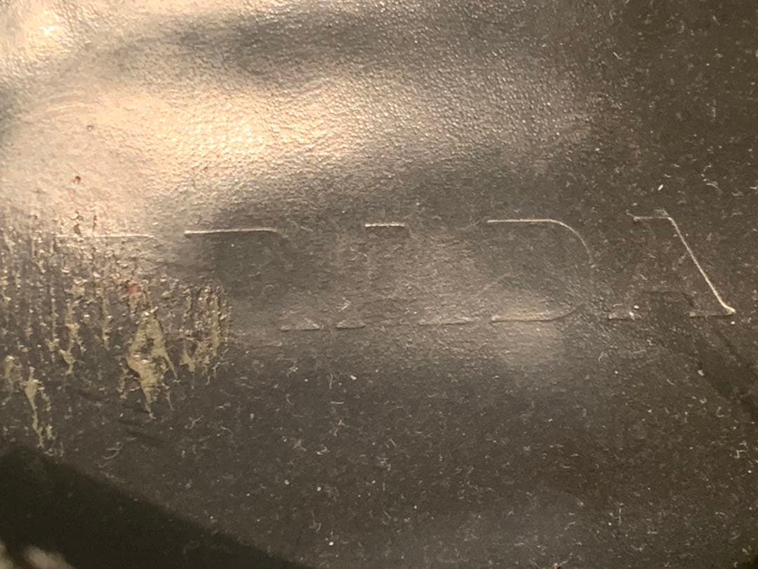 Archive　PRADAプラダ レザーシューズ 希少厚底ラバー