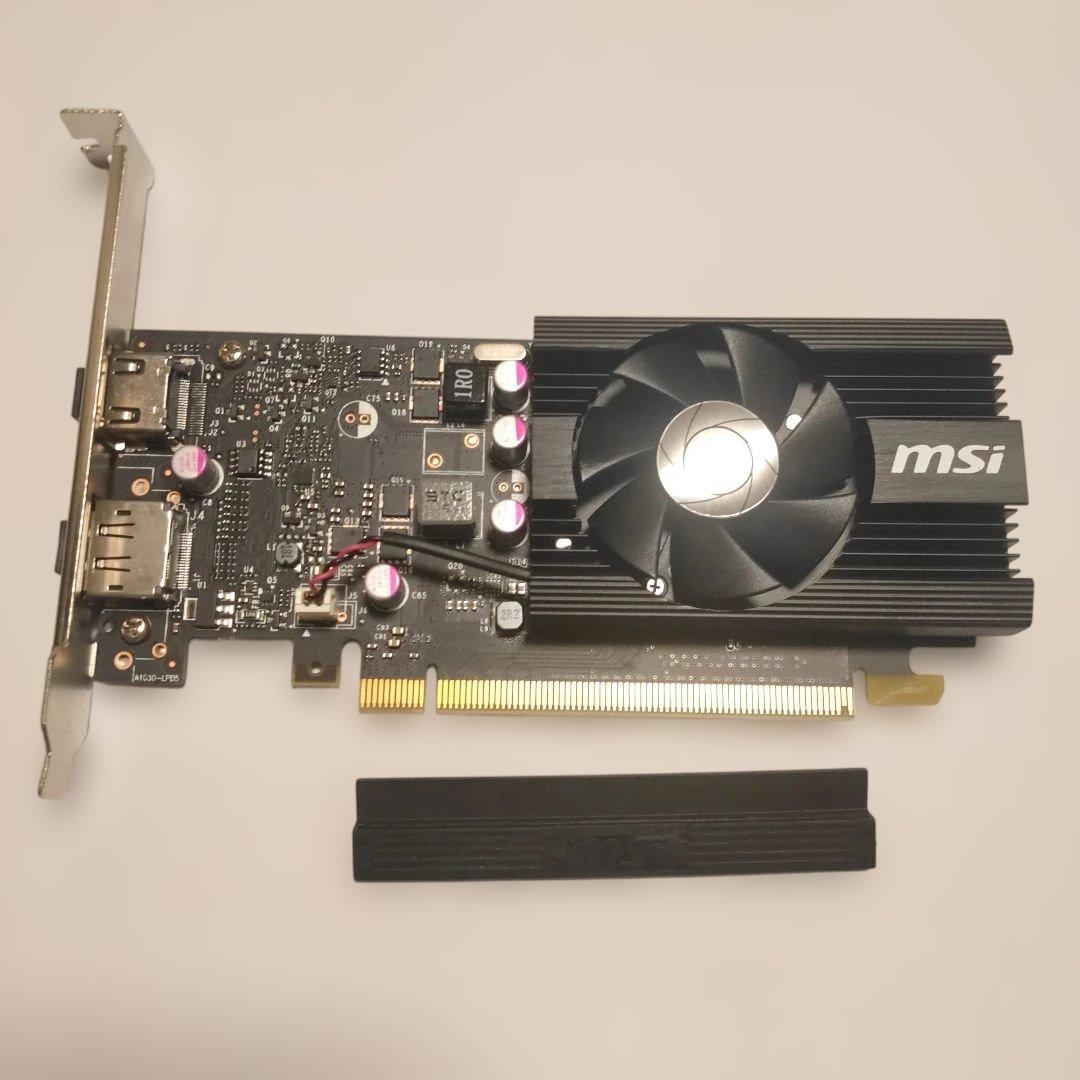 MSI GeForce GT 1030 2G LP OC【VD6348】