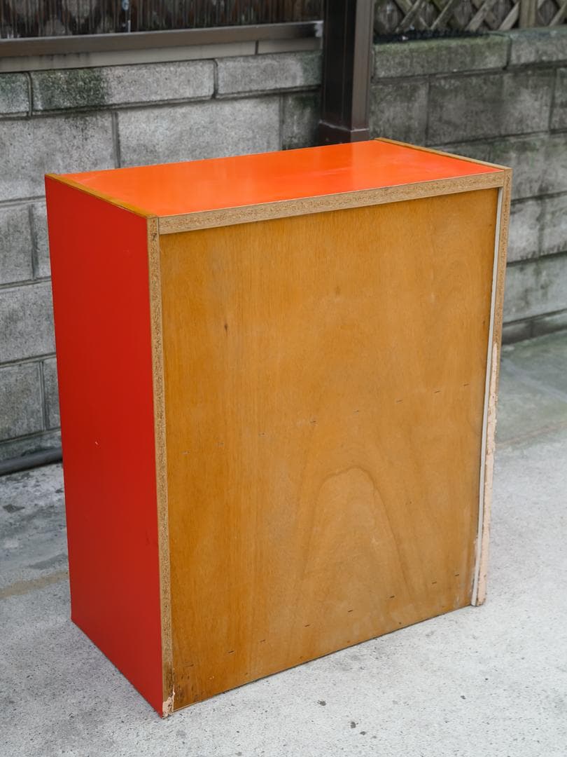 60-70's ヴィンテージ 6段チェスト/収納 レトロポップ スペースエイジ