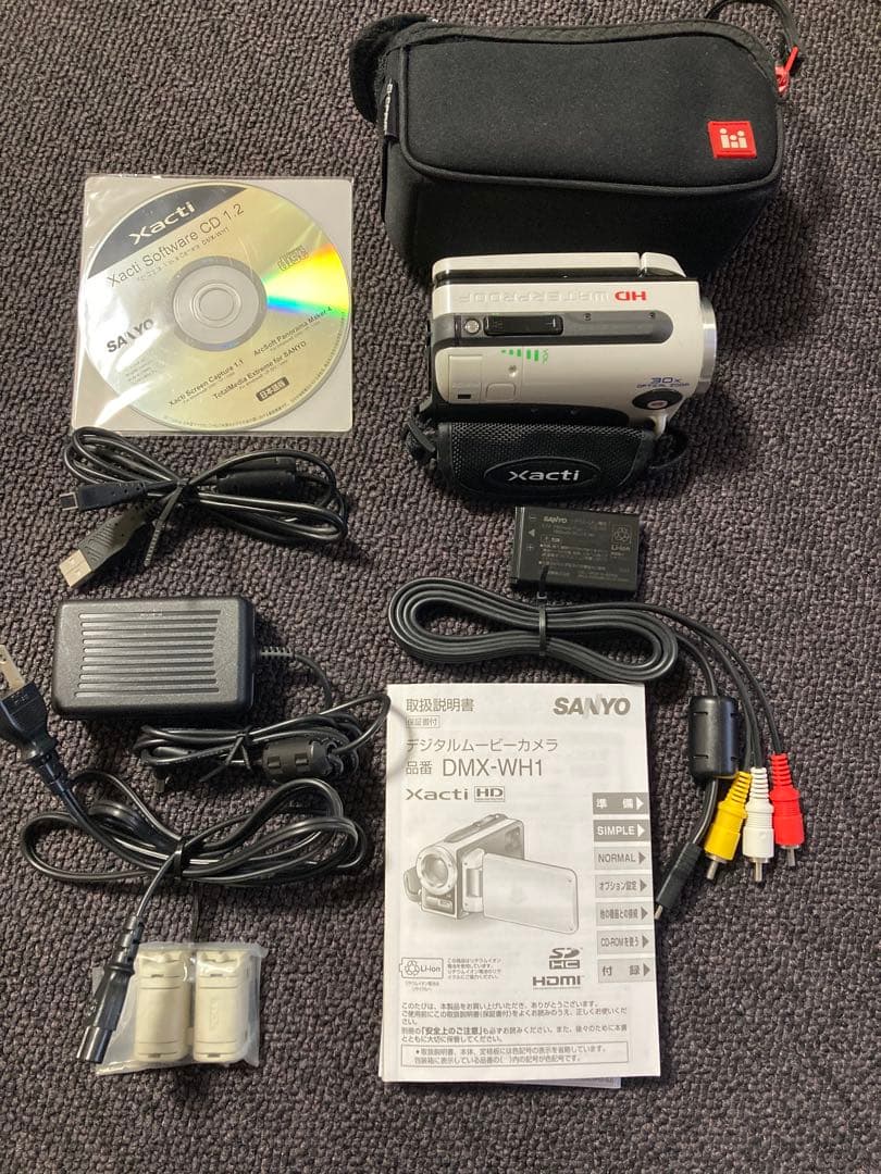SANYO Xacti DMX-WH1 デジタルムービーカメラ HD サンヨー